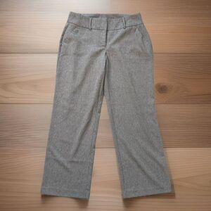 Apt 9 Womens Size 10S Trousers Pants Gray Dress Pants Short Wide Leg